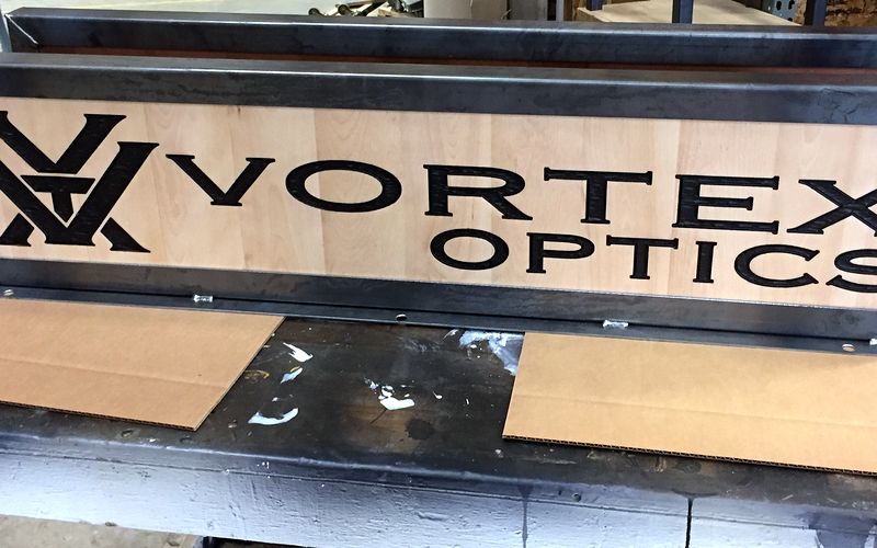 Vortex Optics display panel: finished